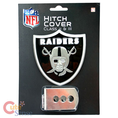 NFL Oakland Raiders Trailer/Truck Logo Hitch Cover
